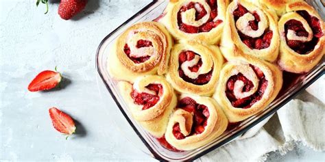 Receta Rollitos Rellenos De Fresas Sencilla Cocina Rico