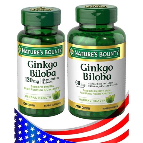 Vi N U Ng B N O Nature S Bounty Ginkgo Biloba Mg Vi N Mg