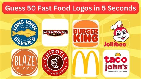 Guess The Fast Food Logo Quiz Famous Logos Youtube