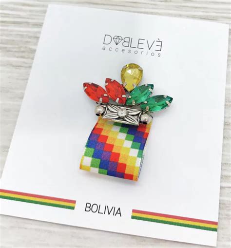 Prendedor Patrio Bolivia 0001 Doblevé Accesorios