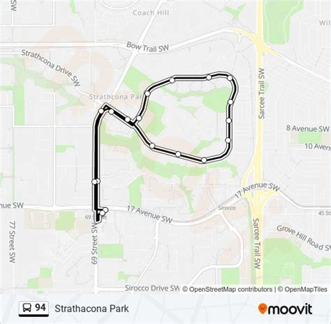 Route Schedules Stops Maps Strathacona Park Updated