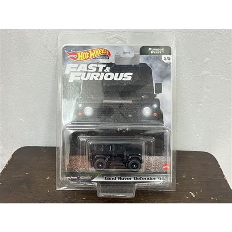 Hot Wheels F F Land Rover Defender Car Culture Fast Furios Black Shopee Malaysia