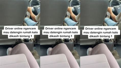 Viral Driver Online Ancam Penumpang Jika Diberi Bintang Satu