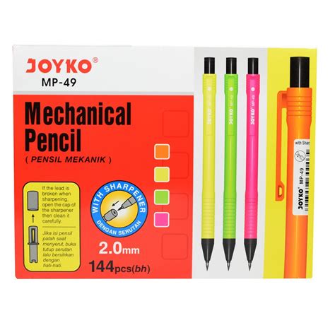 Jual Pensil Mekanik Mechanical Pencil Joyko MP 49 2 0 Mm Satuan