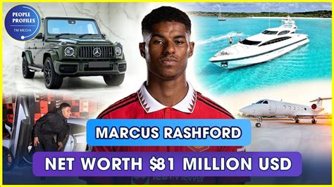 Marcus Rashford Net Worth Salary Age Stats House Cars