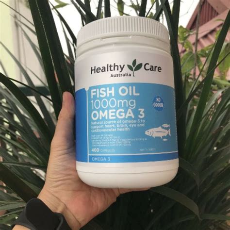 Healthy Care Fish oil 1000mg Omega 3 400 viên Shopee Việt Nam