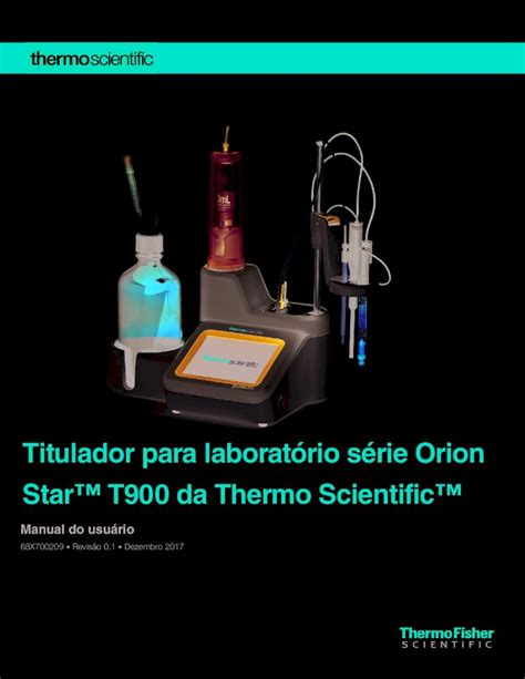 Pdf Titulador Para Laborat Rio S Rie Orion Star T Da Este