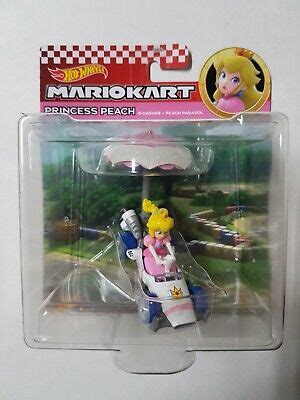 Princess Peach B Dasher Peach Parasol Hot Wheels Mario Kart Brand