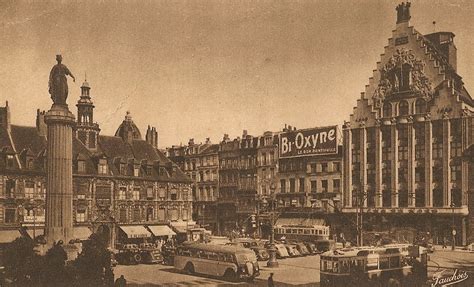 Lille Lille Place du Général de Gaulle Carte postale ancienne et