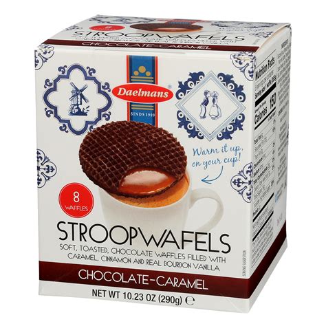 Daelmans Jumbo Chocolate Stroopwafel 10.23 oz | Nassau Candy