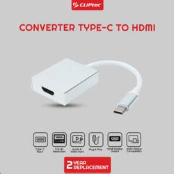 Jual Vention Adapter Converter USB Type C To HDMI Female TDC