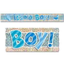 Its A Boy Banner – OMG Party Store