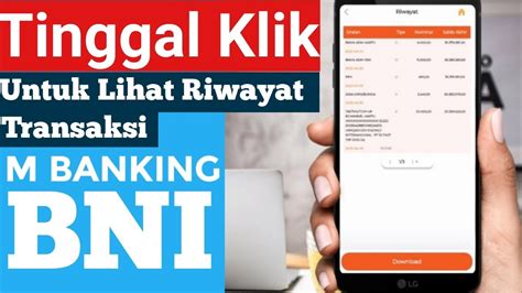 Cara Melihat Bukti Transfer Di Bni Mobile Banking