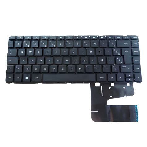 Teclado P Notebook Hp E F E Abnt Kb Hp