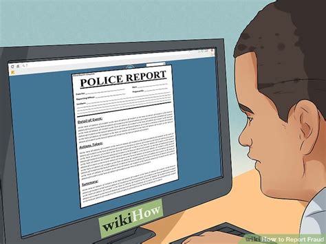 Ways To Report Fraud Wikihow