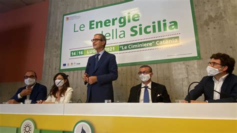 Energia Cordaro Via Libera Al Nuovo Piano Regionale Regione Siciliana