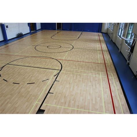 Wooden Indoor Basketball Court Flooring at ₹ 250/square feet in New ...