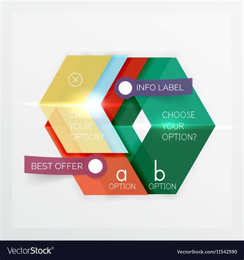 Business infographics templates Royalty Free Vector Image