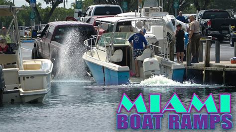 STUCK AT THE BOAT RAMPS!! | Miami Boat Ramps | Black Point Marina - YouTube