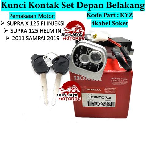 Jual Kunci Kontak Set Supra Fi Injeksi Supra Helm In Kode