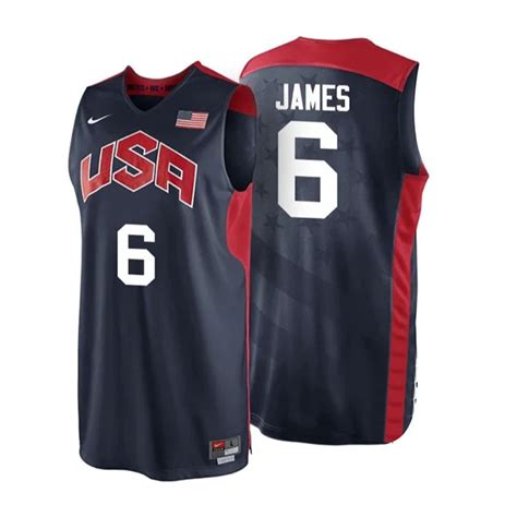 Team USA LeBron James 6 Jersey – JerseyHouse