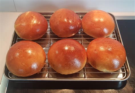 Food Ville Homemade Brioche Burger Buns