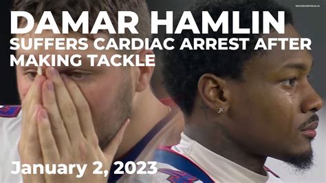 Bills S Damar Hamlin Suffers Cardiac Arrest After Making Tackle