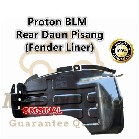 Proton Saga BLM FL FLX Saga VVT REAR Banana Leaf FENDER LINER FENDER