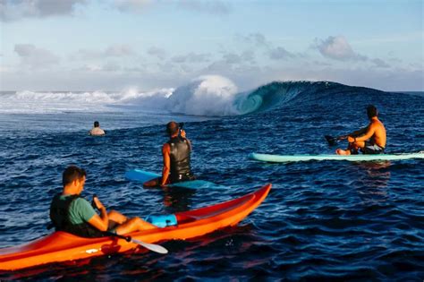 World Surf League Surf Le Tahiti Pro « Off Deux Jours Avant L