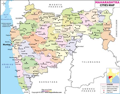 Maharashtra Map