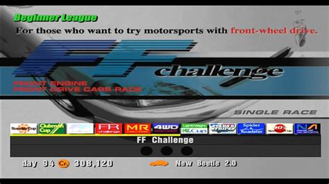 Gran Turismo 3 100 Parte 33 Beginner League FF Challenge