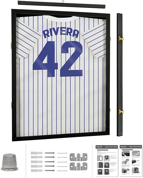 How To Hang Sports Jerseys Best Jersey Frame Display Case Shadowbox