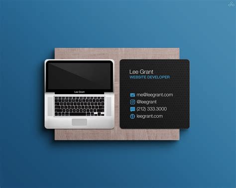 Computer Tech Business Cards