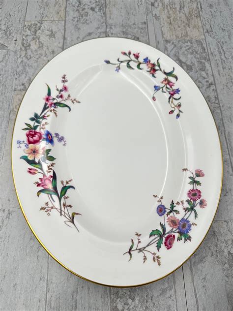 Vintage Wedgewood Oval Platter Devon Spray Pattern Choice Of Made