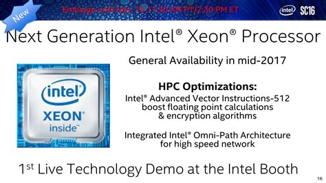 Intel Announces Fastest Xeon Processor Details Next Gen Xeon Platform