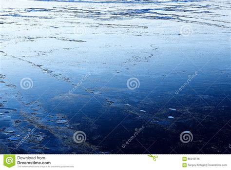 Texture Of Broken Ice Stock Photo Image Of Closeup Crack 66346146