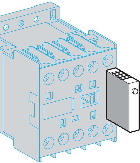 Schneider Electric LA4KA1U Beschaltungsmodul RC Glied 220 250V AC für