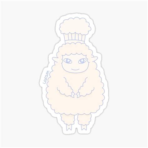 "ovejita charmy" Sticker for Sale by hihappilylaram | Redbubble