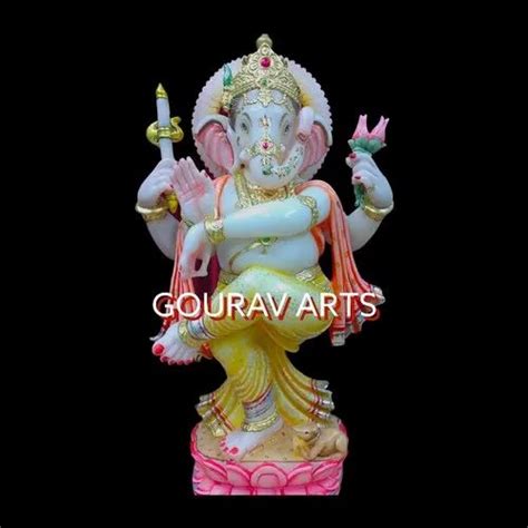 Dancing Ganesha Marble Statue At Rs 31000 Marble Ganesh Murti In