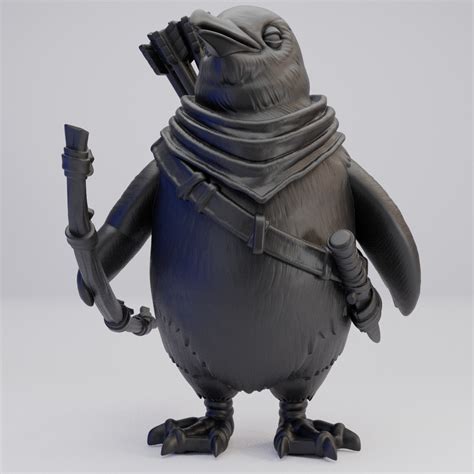 Hot Goblin ペンギンアーチャーC ミニチュア ホットゴブリン 弓矢 冒険者