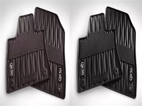 2022 2024 Infiniti Qx50 All Season Floor Mats Black Qx50 T99e1 5na2a Infiniti Parts Online