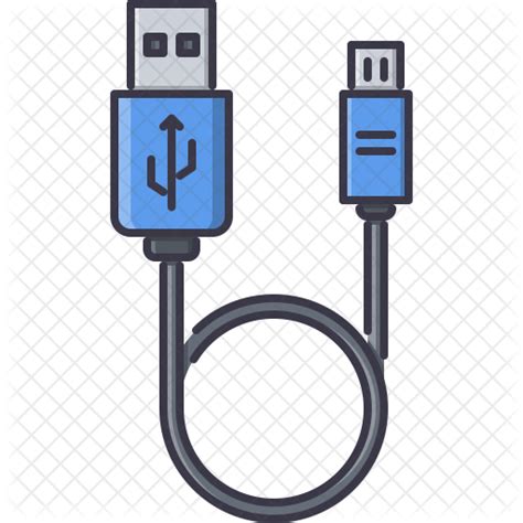 Usb Cable Icon 390631 Free Icons Library