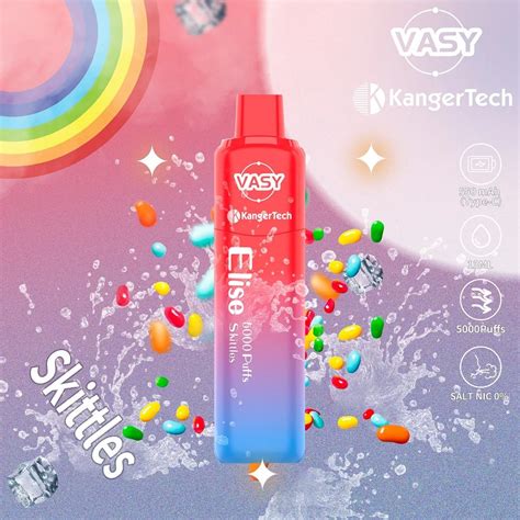 Healthy Disposable Vape Zero Nicotine Vasy Elise Puffs Without