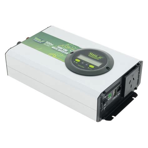 Pure Sine Wave Inverter 500w 12vdc To 240vac True Sine Wave Hulk Pro