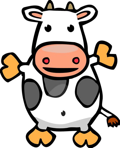 Cute Cow Transparent PNG PNG Mart