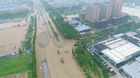 郑州720特大暴雨航拍合集3840x2160高清视频素材下载编号7914036实拍视频光厂vj师网