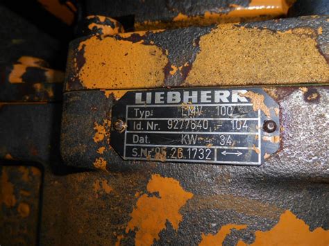 Liebherr LMV100 Hydraulikmotor Ersatzteile Kaufen Truck1 Deutschland