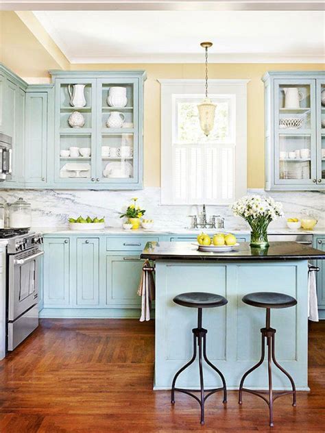 Now Trending Powder Blue Kitchen Cabinet Colors Blue Kitchen