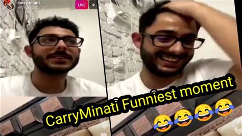 Carry Minati Funniest Moment In Instagram Live With Deepakchar 😂😂😂😂