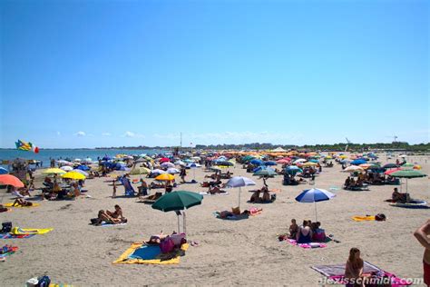 Beautiful Chioggia Beach in Venice, Italy